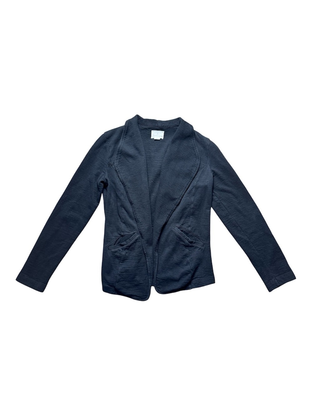 Caslon Black Open-Front Cardigan Size S - Office Jacket Business Casual